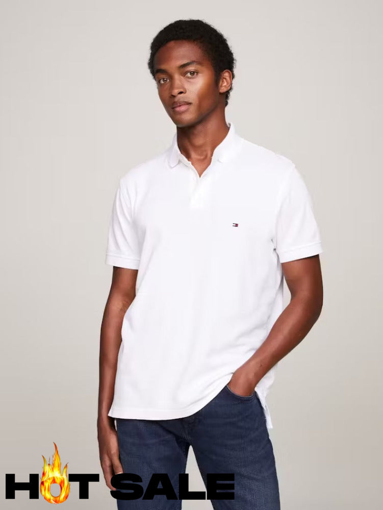 Polo Tommy Hilfiger White L Polos