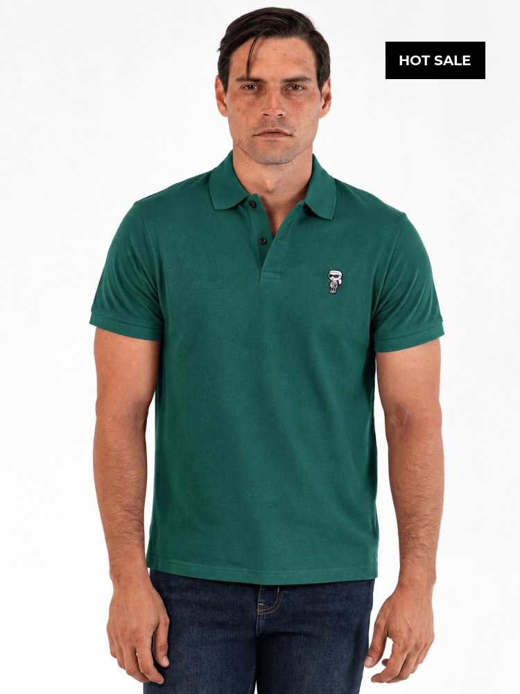 Polo Verde Hombre Karl Lagerfeld - Polos