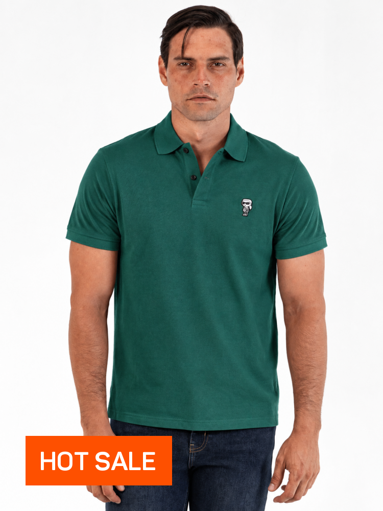 Polo Verde Hombre Karl Lagerfeld - Polos