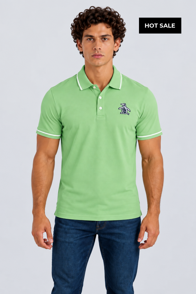 Polo Verde Hombre Penguin - S - Polos