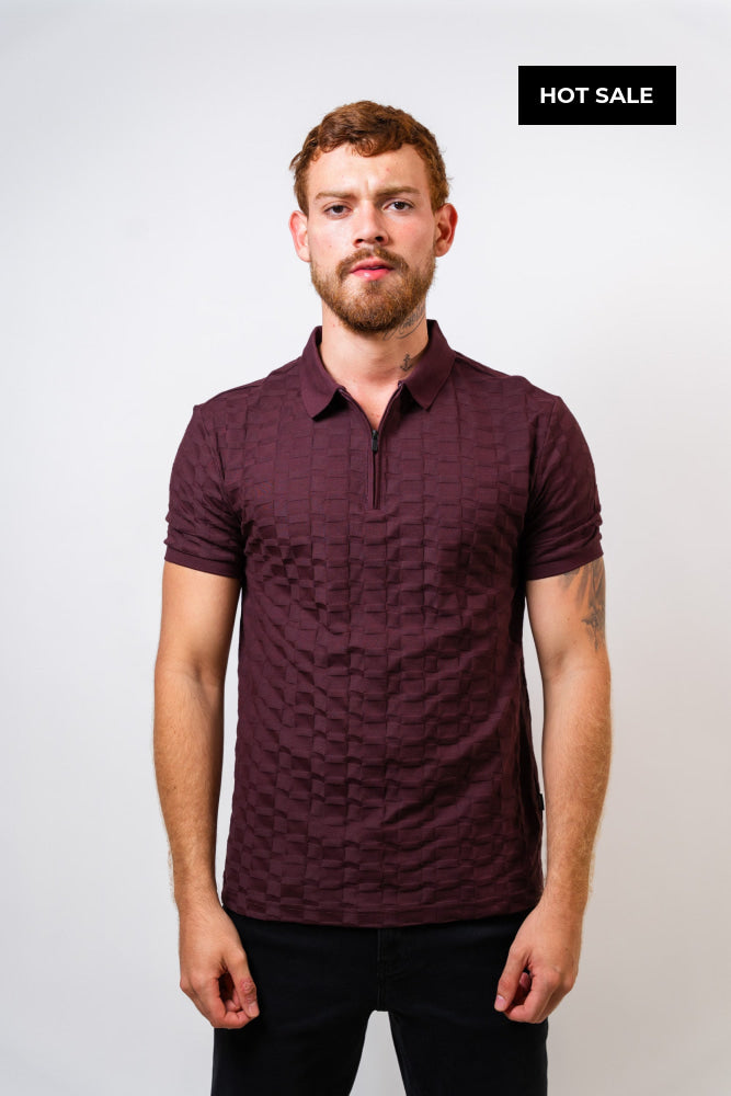Polo VinoTinto Hombre Carven - Polos