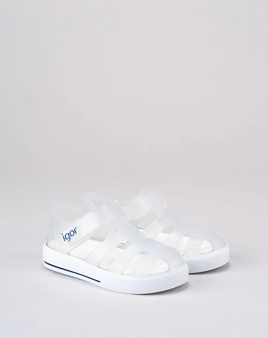 Sandalias Kids Igor Star Blanco