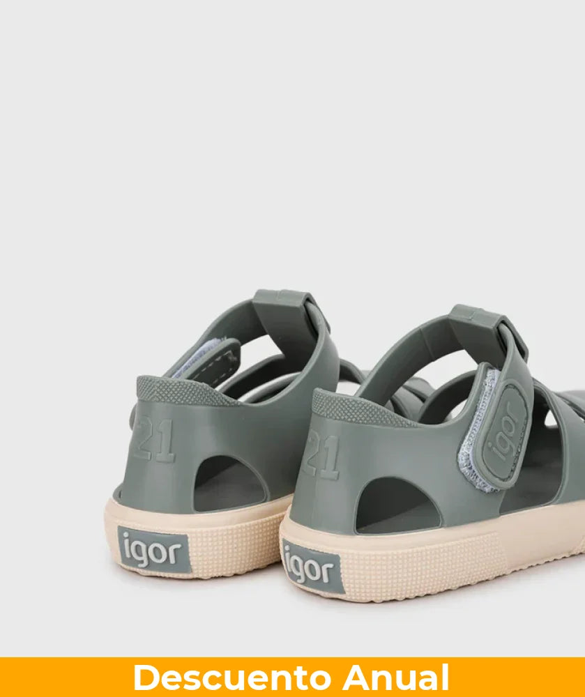 Sandalias Kids Igor Bay Green Sandalias Kids