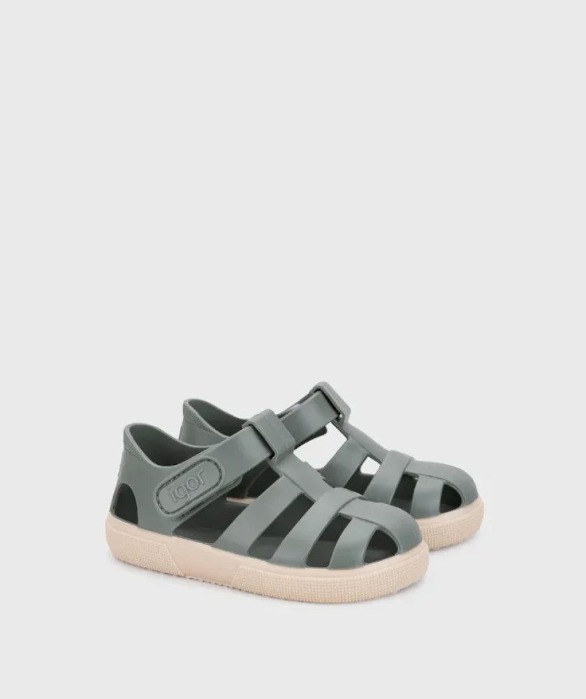 Sandalias Kids Igor Bay Green Sandalias Kids