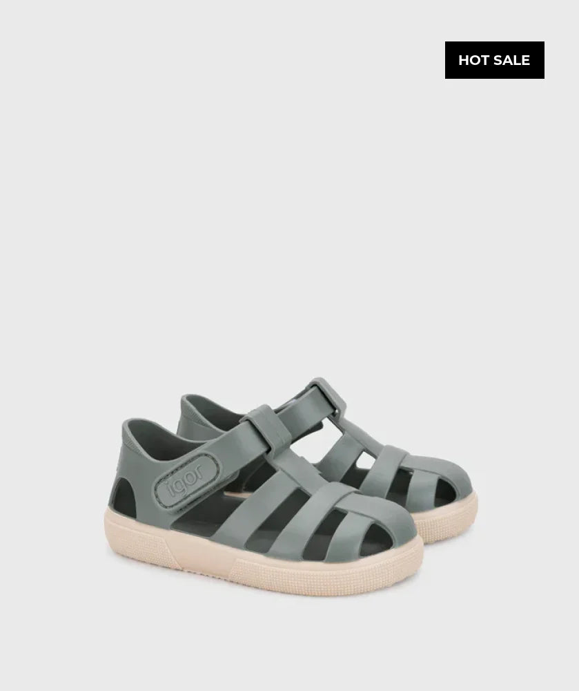 Sandalias Kids Igor Bay Green Sandalias Kids