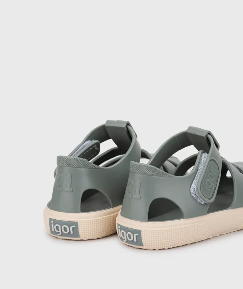 Sandalias Kids Igor Bay Green Sandalias Kids