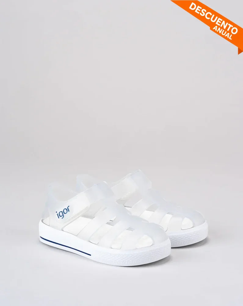 Sandalias Kids Igor Star Blanco Sandalias Kids