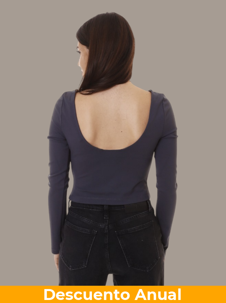 Scooped Shirt Calvin Klein Women Ebony Camiseta