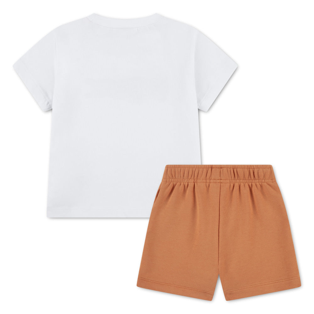 Set Conjunto De Short Little Kids Niño 2pzas Kids Lacoste - Conjunto Kids