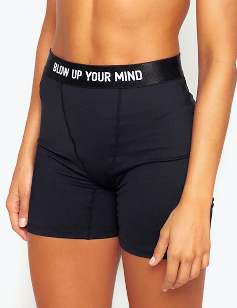 Short Bicker Blow Up Black L Short