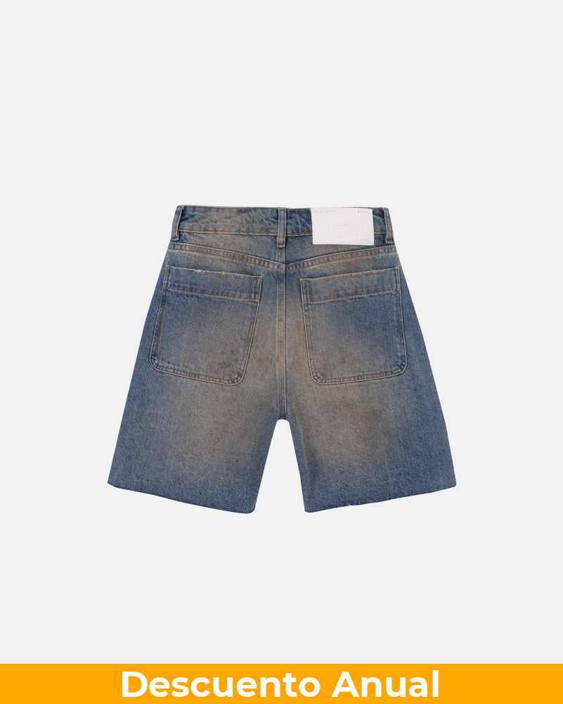 Short Denim Women Undergold W Stardust Studio Jeans