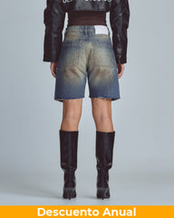 Short Denim Women Undergold W Stardust Studio Jeans