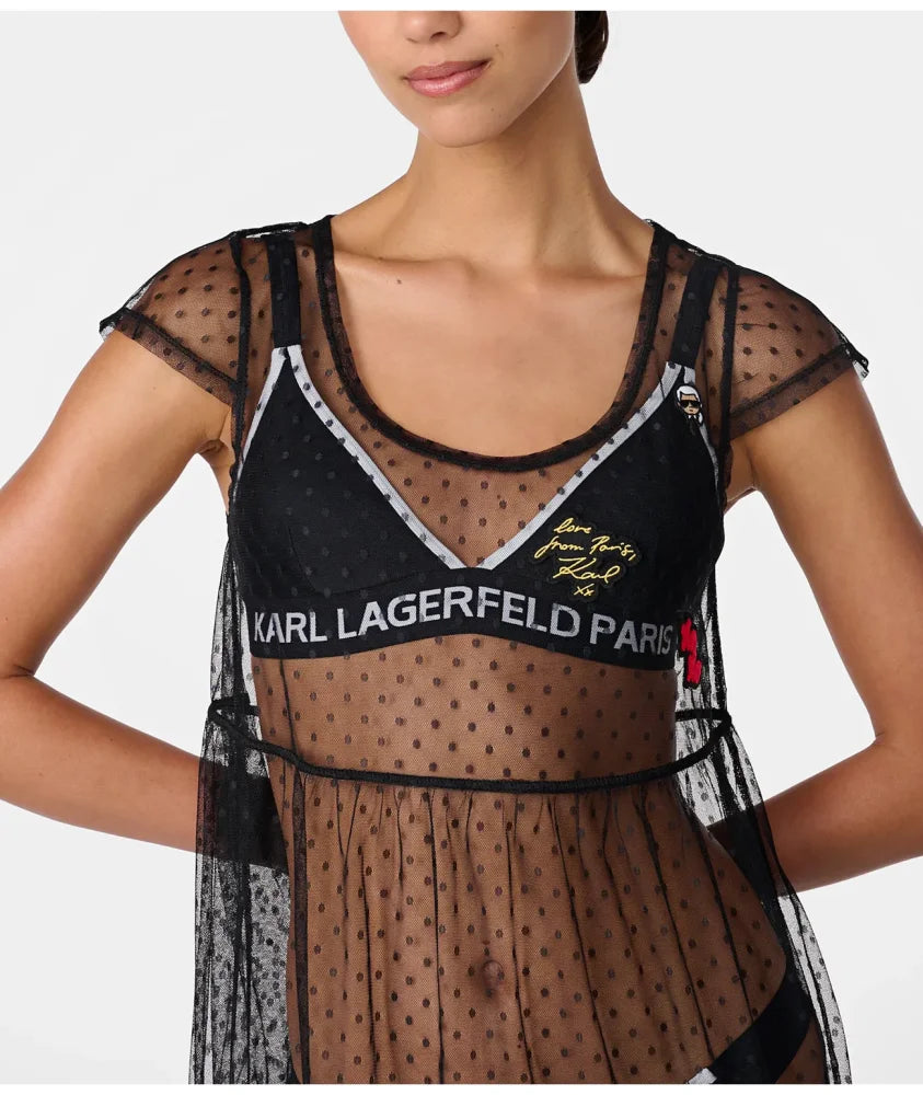 Sobrevestido Karl Lagerfeld Ropa De Baño