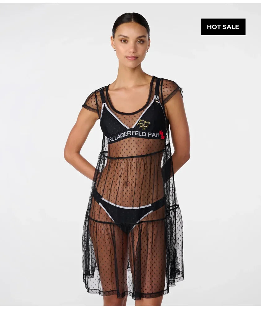 Sobrevestido Karl Lagerfeld Ropa De Baño