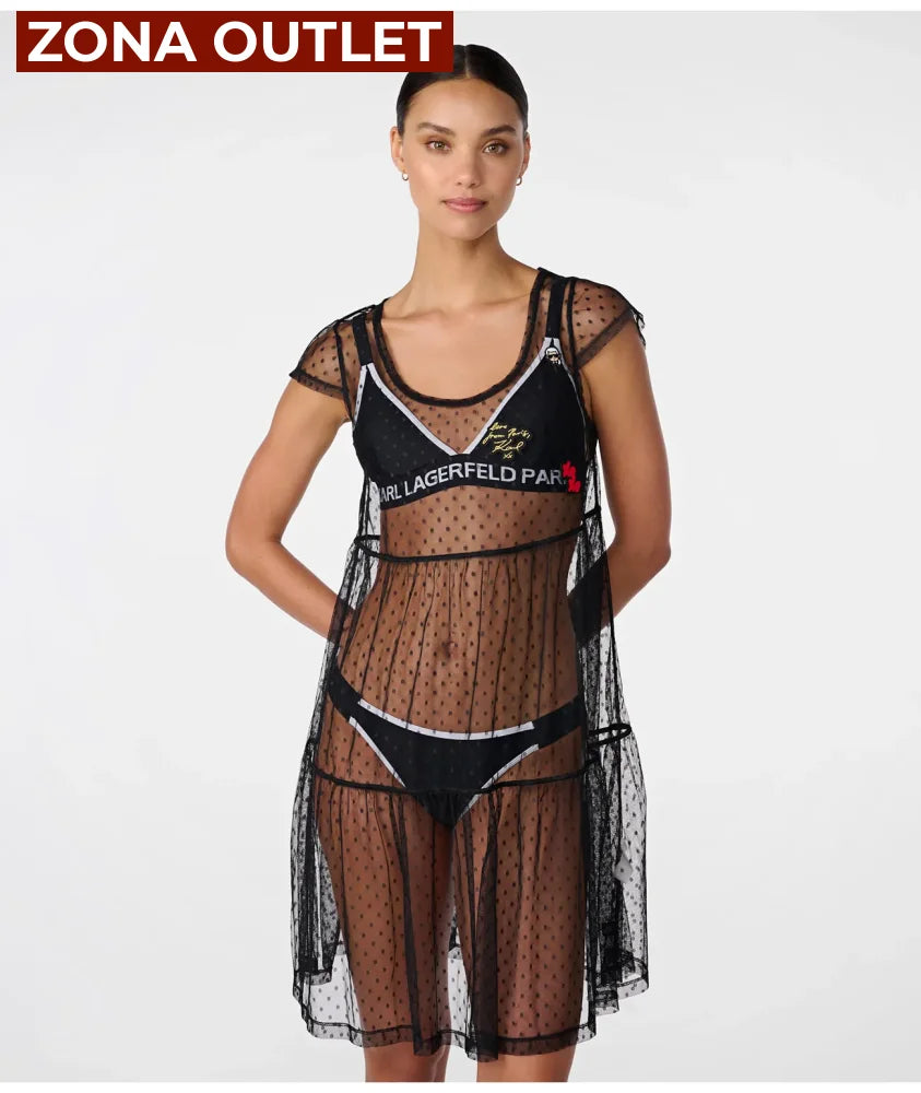 Sobrevestido Karl Lagerfeld Ropa De Baño