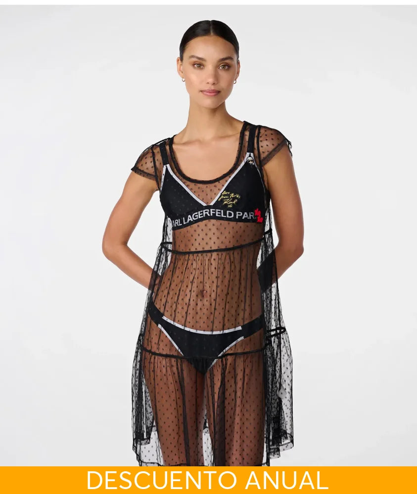 Sobrevestido Karl Lagerfeld Ropa De Baño