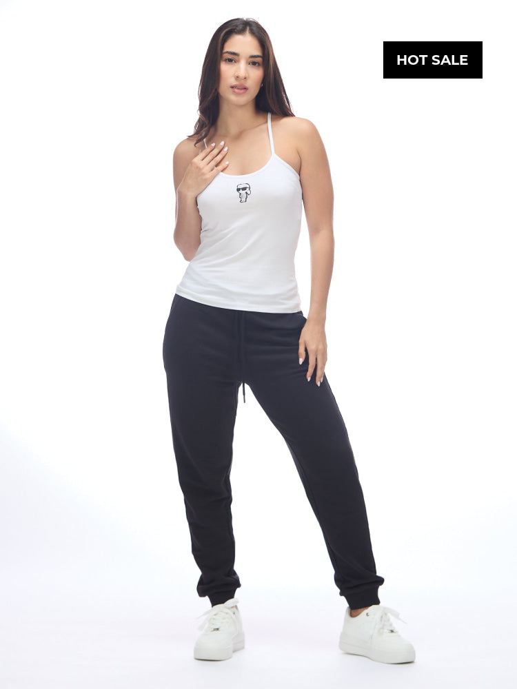 Strap Tank Blanco Mujer Karl Lagerfeld - Camiseta