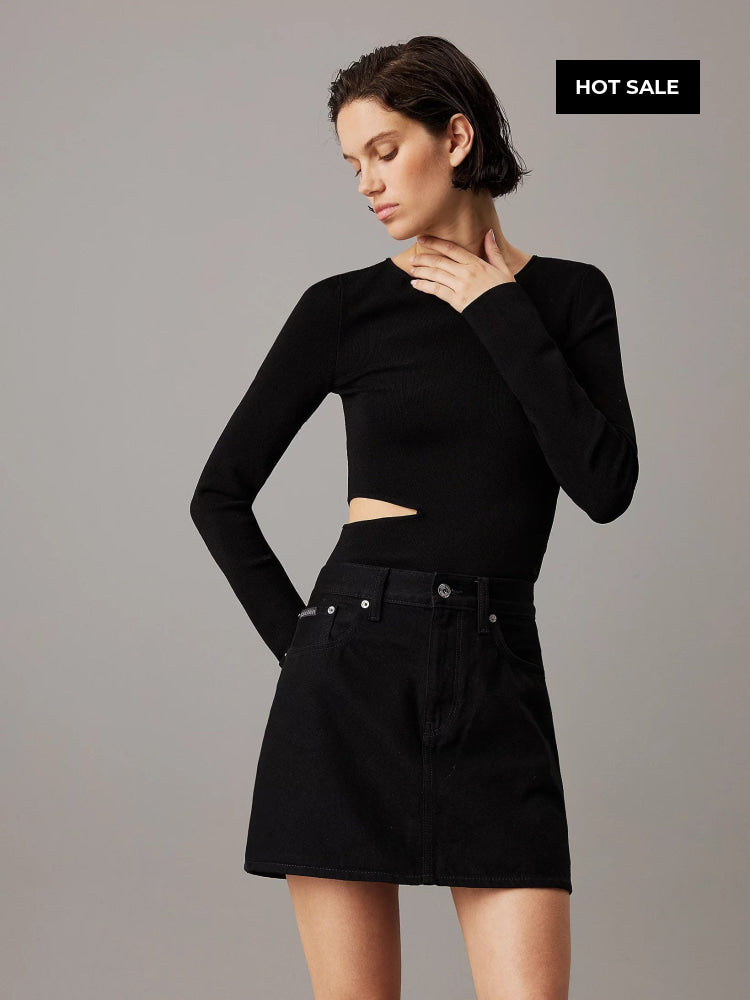 Sweater Calvin Klein Women Black Camiseta