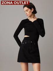 Sweater Calvin Klein Women Black Camiseta