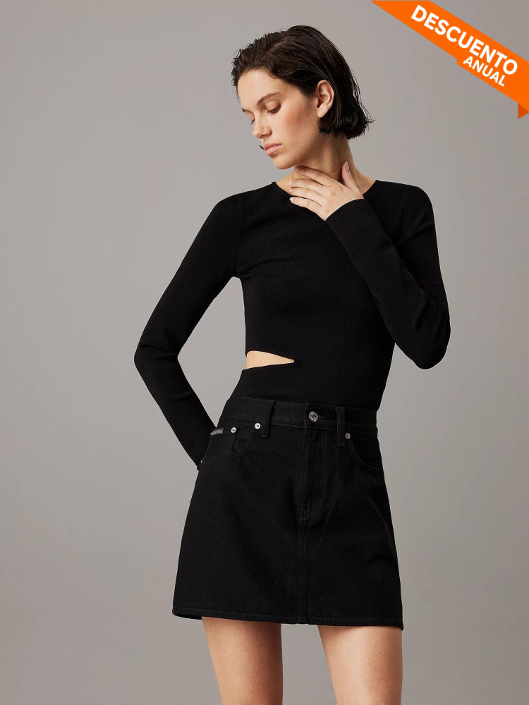 Sweater Calvin Klein Women Black Camiseta