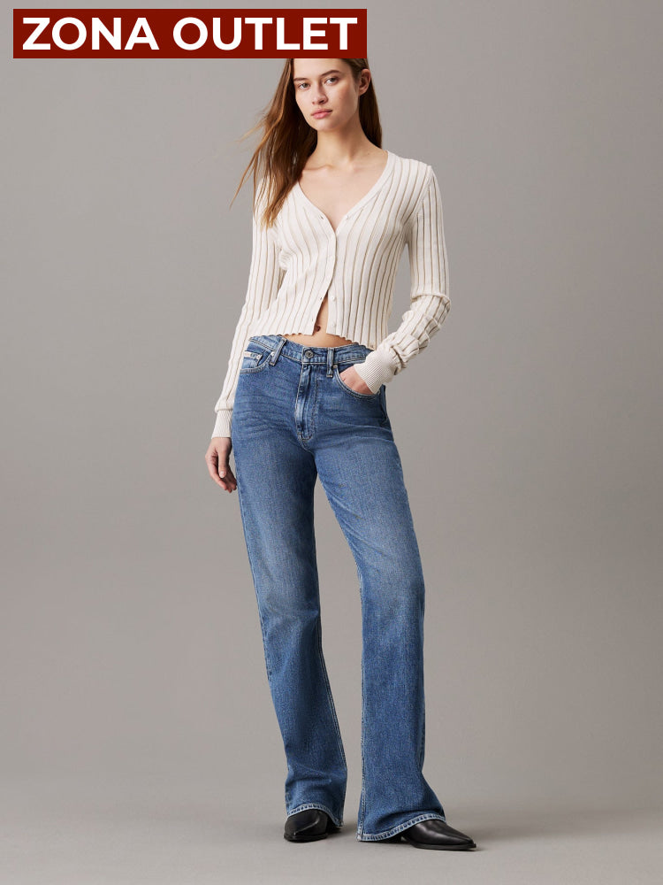 Sweater Calvin Klein Women Ivory Camiseta