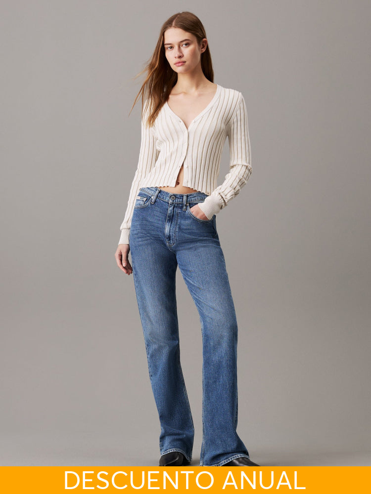 Sweater Calvin Klein Women Ivory Camiseta