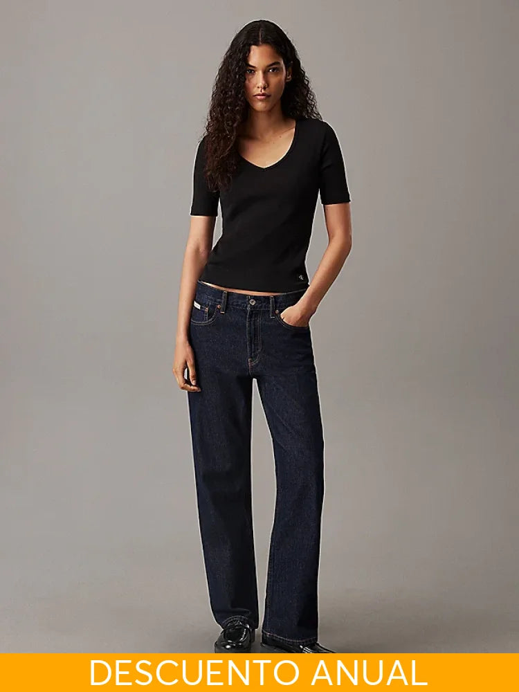 T-Shirt Calvin Klein Women Black Camiseta
