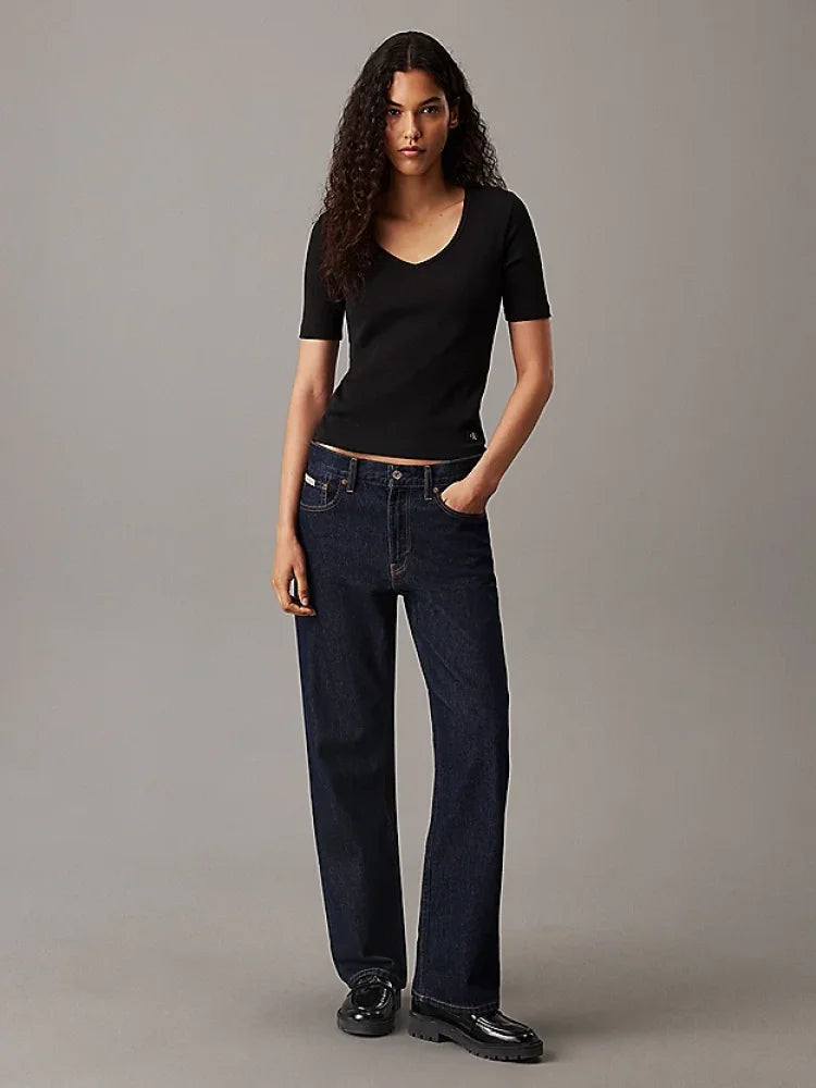 T-Shirt Calvin Klein Women Black Camiseta