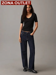 T-Shirt Calvin Klein Women Black Camiseta