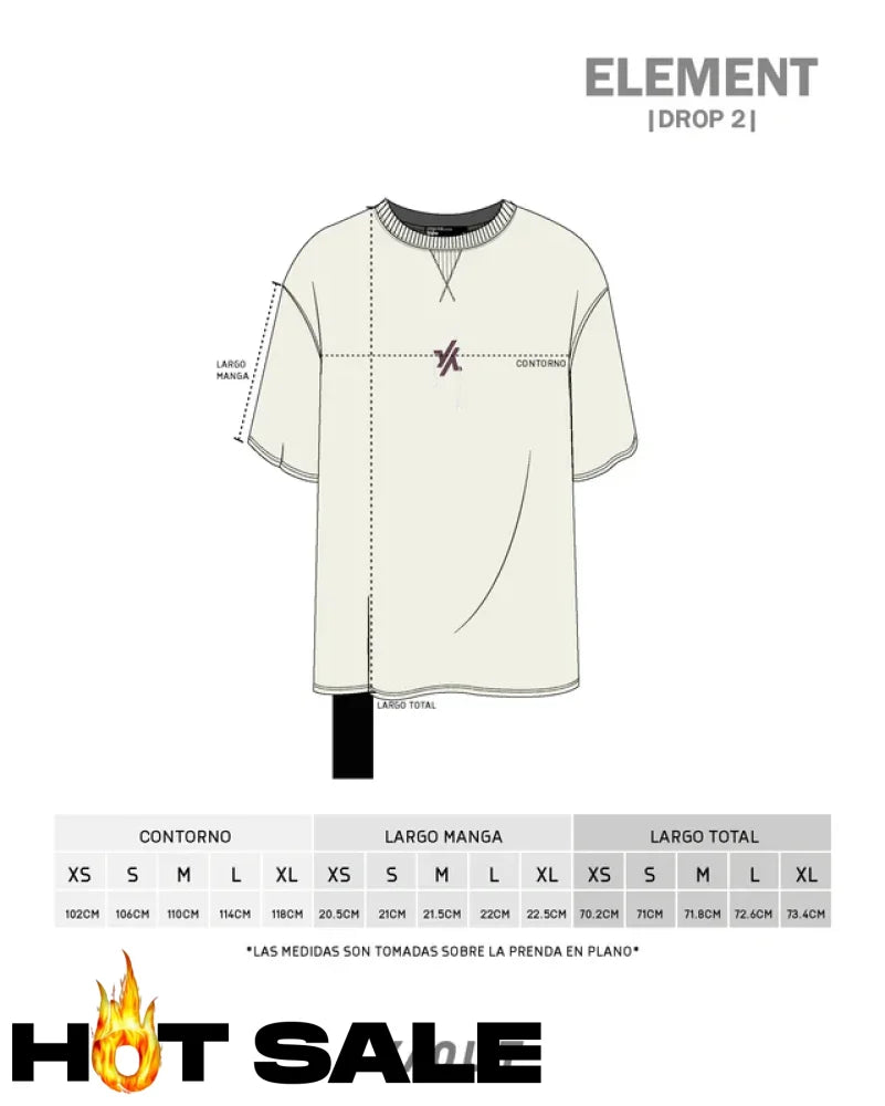 T-Shirt Frozen Water Y/OUT Camiseta