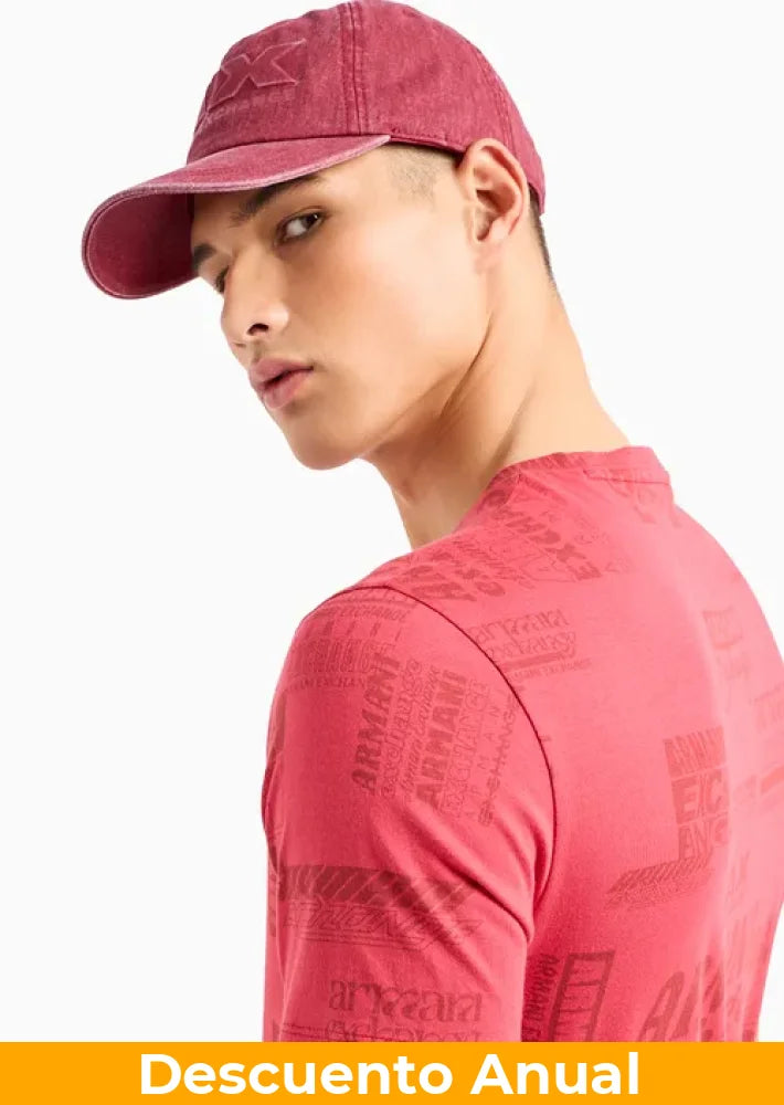 T-Shirt Men American B Armani Exchange Camiseta