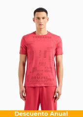 T-Shirt Men American B Armani Exchange Camiseta