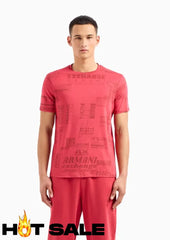 T-Shirt Men American B Armani Exchange Camiseta