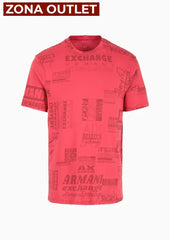 T-Shirt Men American B Armani Exchange Camiseta