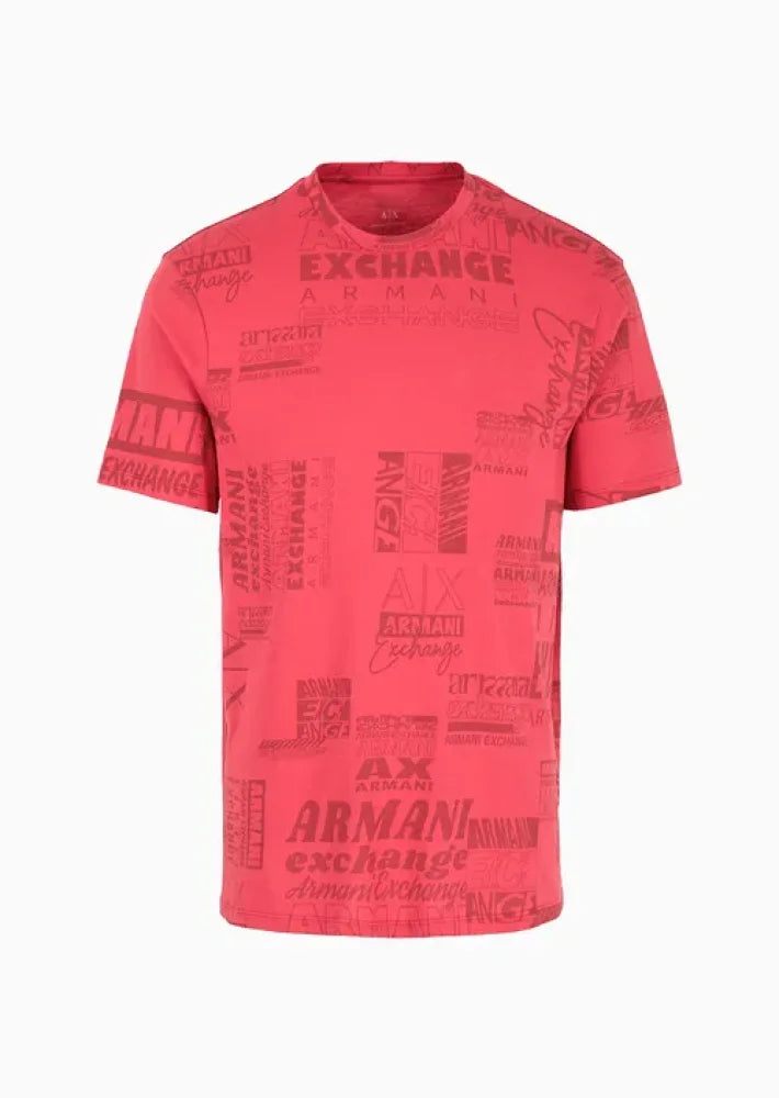 T-Shirt Men American B Armani Exchange Camiseta