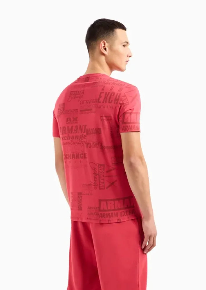 T-Shirt Men American B Armani Exchange Camiseta