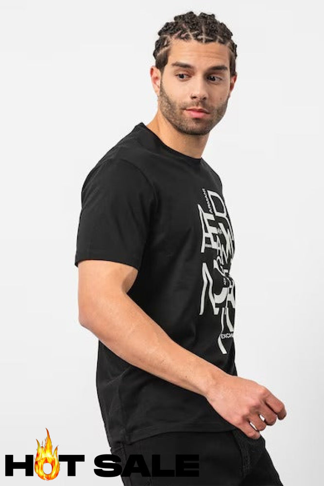 T-Shirt Men Black Armani Exchange Camiseta