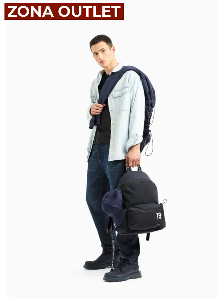 T-Shirt Men Black Armani Exchange XXL Camiseta