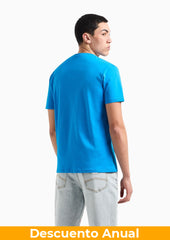 T-Shirt Men Blue Armani Exchange Camiseta