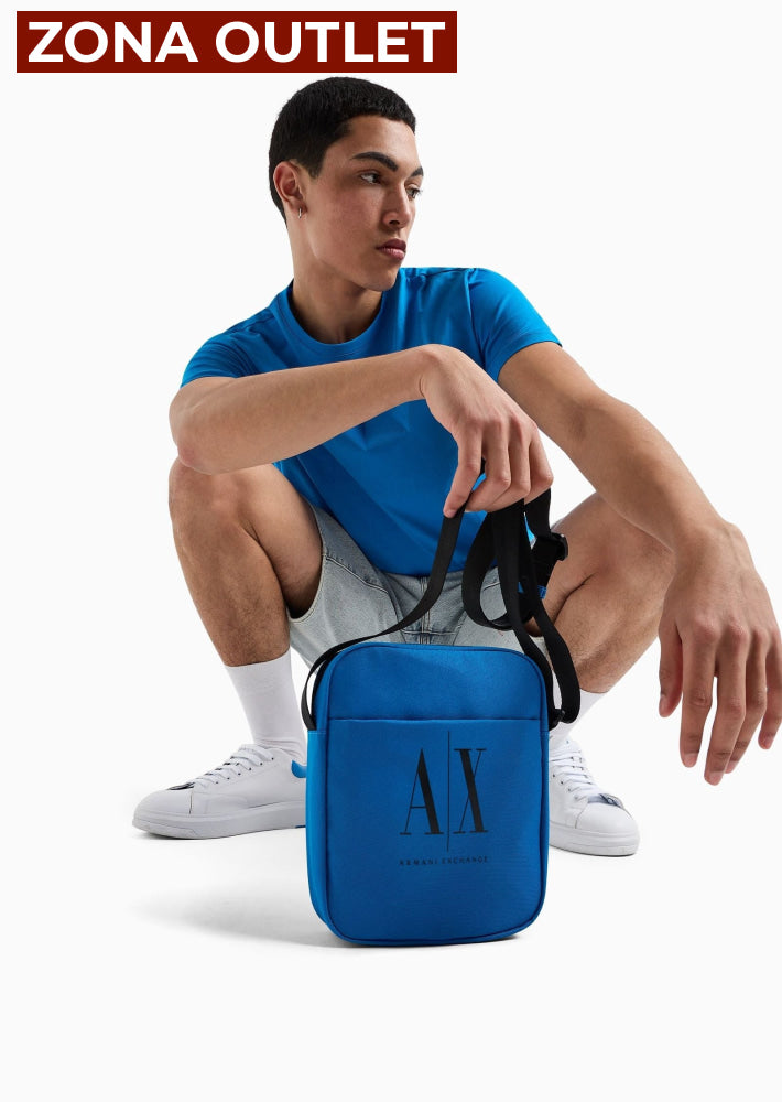 T-Shirt Men Blue Armani Exchange Camiseta