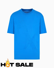 T-Shirt Men Blue Armani Exchange Camiseta
