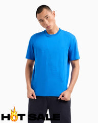 T-Shirt Men Blue Armani Exchange Camiseta