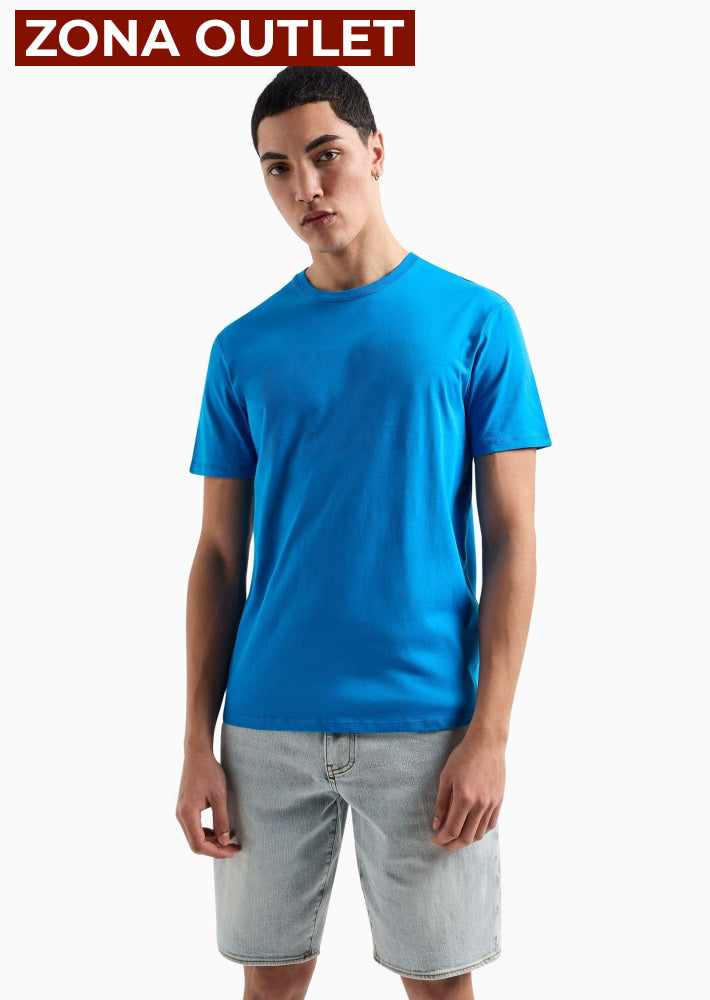 T-Shirt Men Blue Armani Exchange Camiseta
