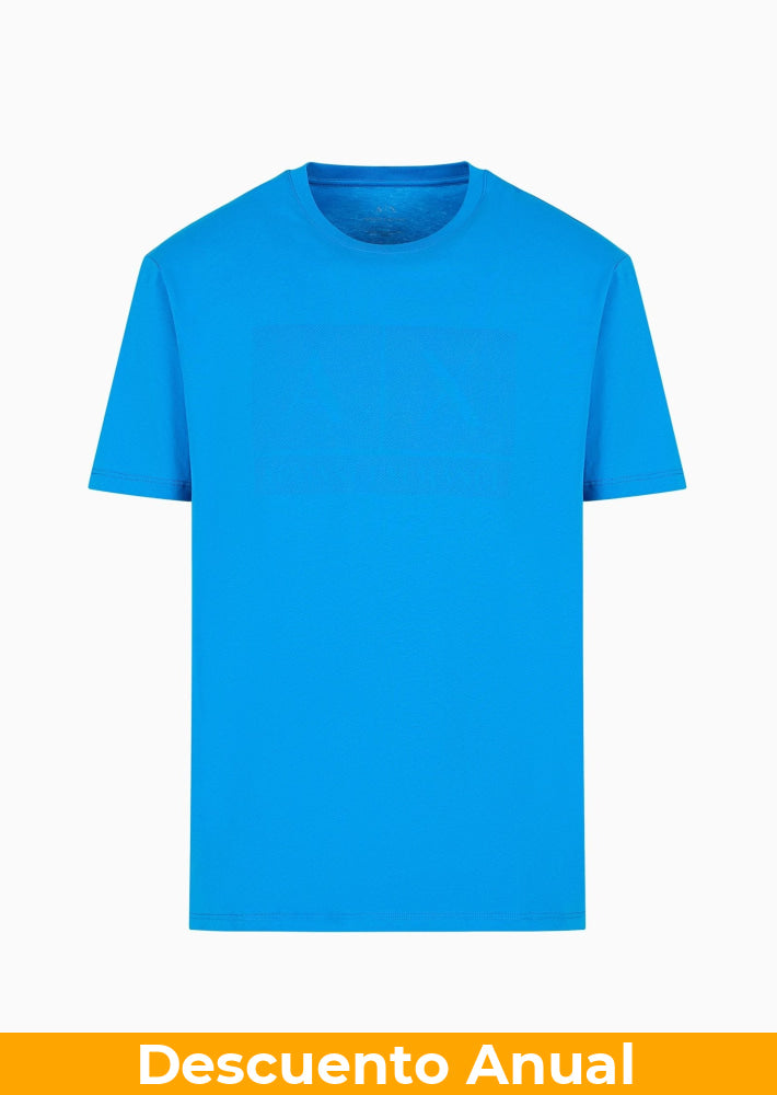 T-Shirt Men Blue Armani Exchange Camiseta