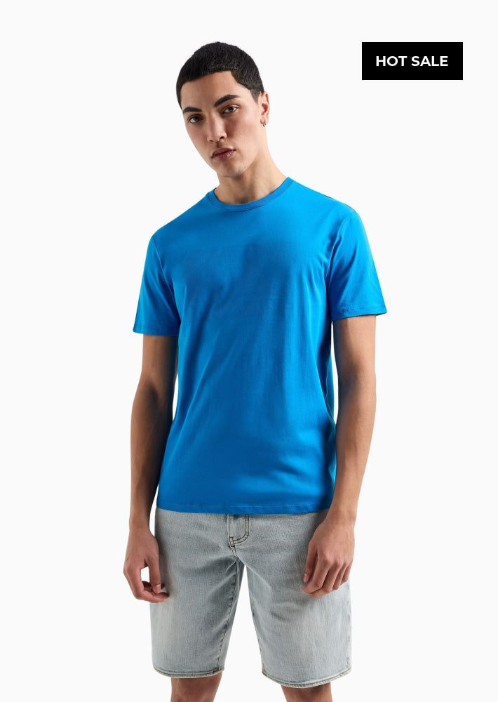 T-Shirt Men Blue Armani Exchange Camiseta