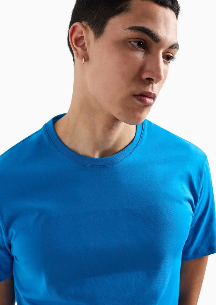 T-Shirt Men Blue Armani Exchange Camiseta