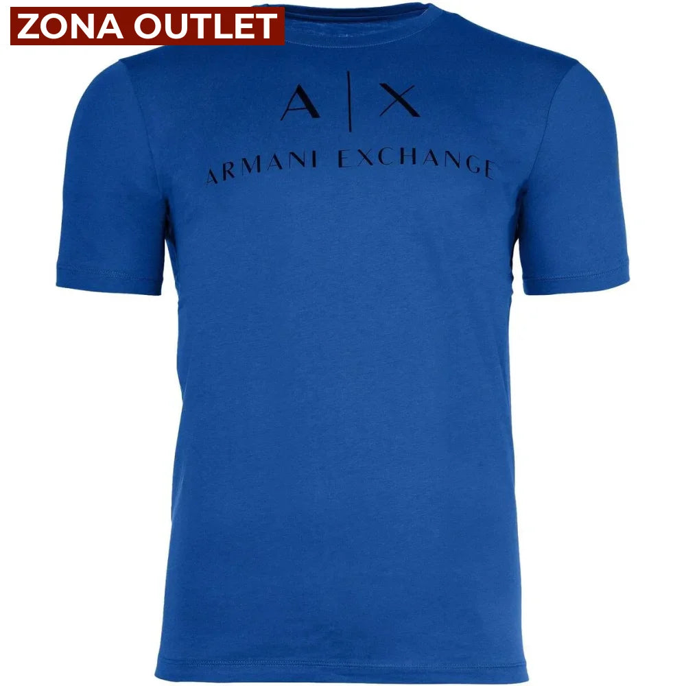 T-Shirt Men Blue Armani Exchange Camiseta