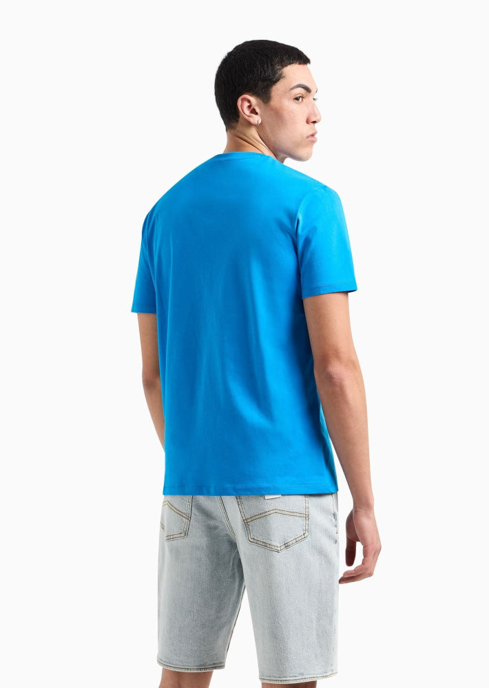 T-Shirt Men Blue Armani Exchange Camiseta