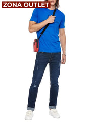 T-Shirt Men Blue Armani Exchange Camiseta