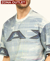 T-Shirt Men Chain Armani Exchange Camiseta